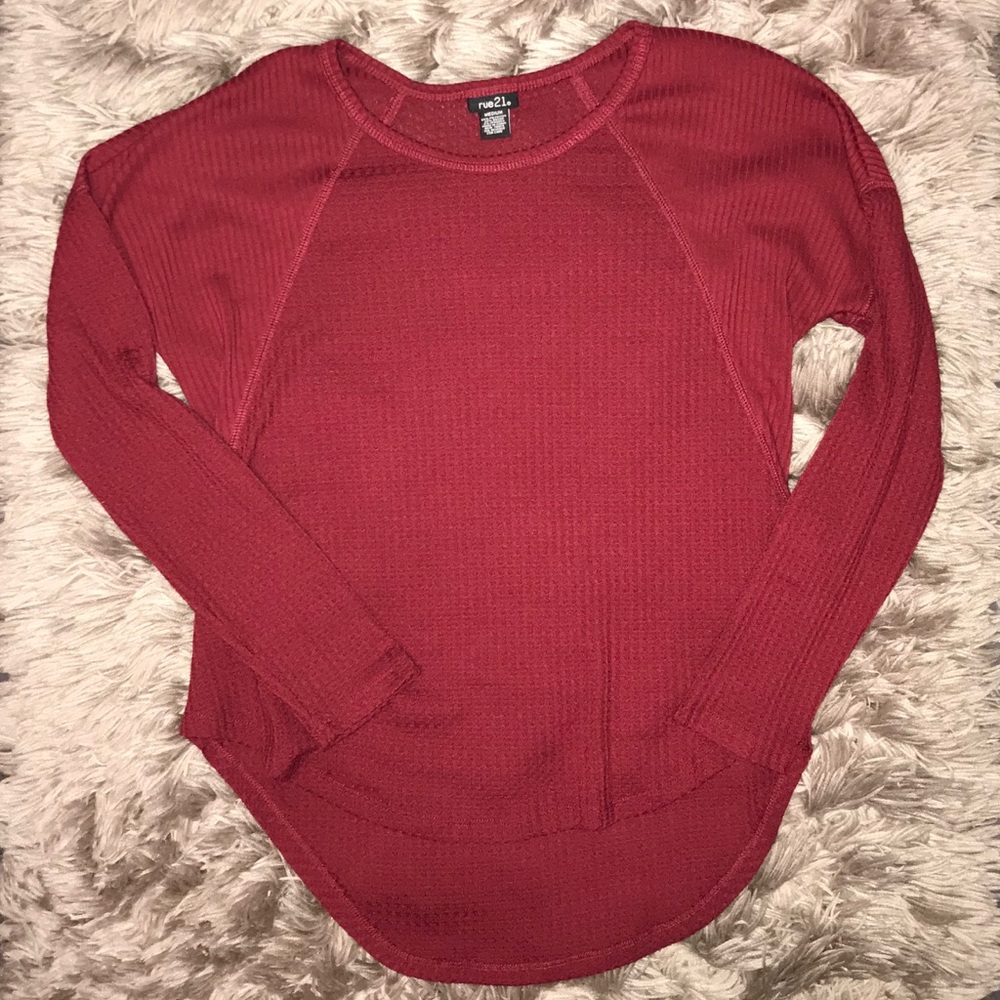 Deep Red Sweater